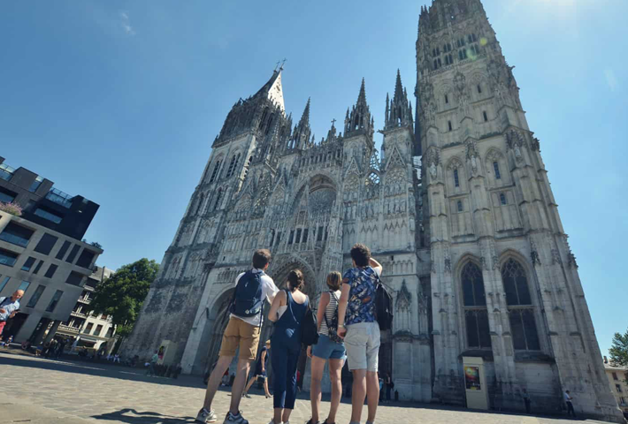 フランス都市・ルーアン写真