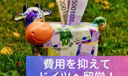 費用を抑えてドイツへ留学！